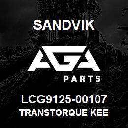 LCG9125-00107 Sandvik TRANSTORQUE KEE | AGA Parts