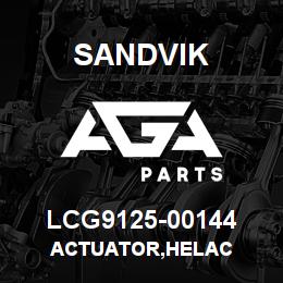LCG9125-00144 Sandvik ACTUATOR,HELAC | AGA Parts
