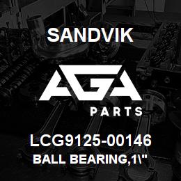 LCG9125-00146 Sandvik BALL BEARING,1" | AGA Parts