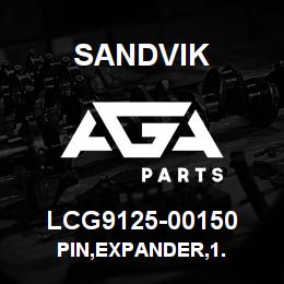 LCG9125-00150 Sandvik PIN,EXPANDER,1. | AGA Parts