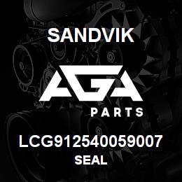 LCG912540059007 Sandvik SEAL | AGA Parts