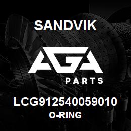 LCG912540059010 Sandvik O-RING | AGA Parts
