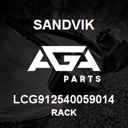 LCG912540059014 Sandvik RACK | AGA Parts
