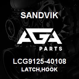 LCG9125-40108 Sandvik LATCH,HOOK | AGA Parts