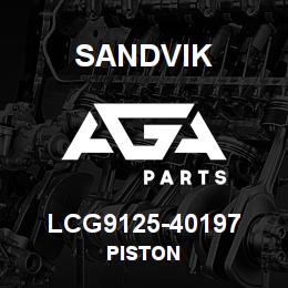 LCG9125-40197 Sandvik PISTON | AGA Parts