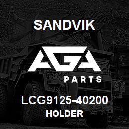 LCG9125-40200 Sandvik HOLDER | AGA Parts