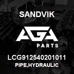 LCG912540201011 Sandvik PIPE,HYDRAULIC | AGA Parts