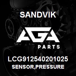 LCG912540201025 Sandvik SENSOR,PRESSURE | AGA Parts