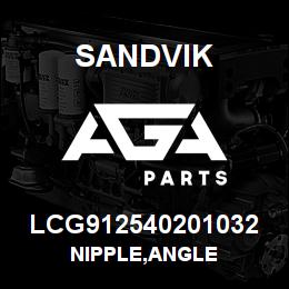 LCG912540201032 Sandvik NIPPLE,ANGLE | AGA Parts
