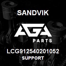 LCG912540201052 Sandvik SUPPORT | AGA Parts