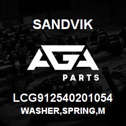 LCG912540201054 Sandvik WASHER,SPRING,M | AGA Parts