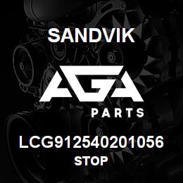 LCG912540201056 Sandvik STOP | AGA Parts