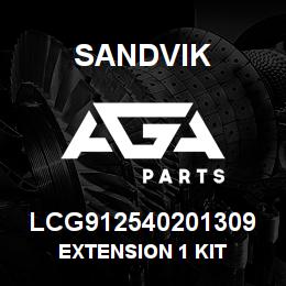 LCG912540201309 Sandvik EXTENSION 1 KIT | AGA Parts