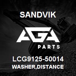 LCG9125-50014 Sandvik WASHER,DISTANCE | AGA Parts