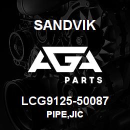 LCG9125-50087 Sandvik PIPE,JIC | AGA Parts