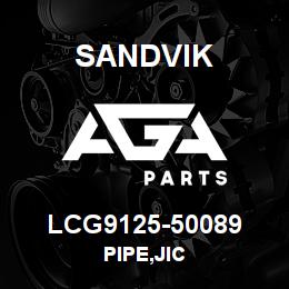 LCG9125-50089 Sandvik PIPE,JIC | AGA Parts
