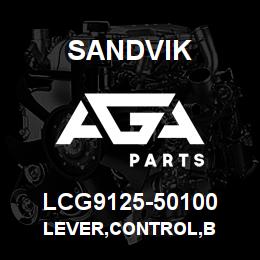 LCG9125-50100 Sandvik LEVER,CONTROL,B | AGA Parts