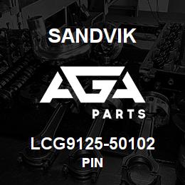 LCG9125-50102 Sandvik PIN | AGA Parts