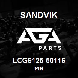 LCG9125-50116 Sandvik PIN | AGA Parts