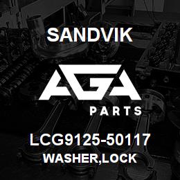 LCG9125-50117 Sandvik WASHER,LOCK | AGA Parts