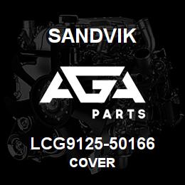 LCG9125-50166 Sandvik COVER | AGA Parts
