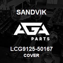 LCG9125-50167 Sandvik COVER | AGA Parts