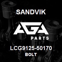 LCG9125-50170 Sandvik BOLT | AGA Parts