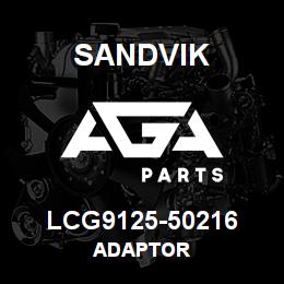 LCG9125-50216 Sandvik ADAPTOR | AGA Parts