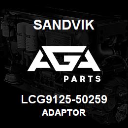 LCG9125-50259 Sandvik ADAPTOR | AGA Parts