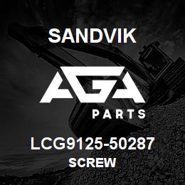 LCG9125-50287 Sandvik SCREW | AGA Parts