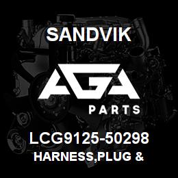 LCG9125-50298 Sandvik HARNESS,PLUG & | AGA Parts