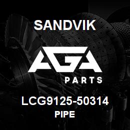 LCG9125-50314 Sandvik PIPE | AGA Parts