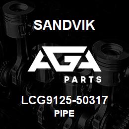 LCG9125-50317 Sandvik PIPE | AGA Parts