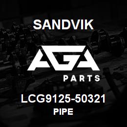 LCG9125-50321 Sandvik PIPE | AGA Parts
