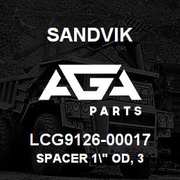 LCG9126-00017 Sandvik SPACER 1" OD, 3 | AGA Parts