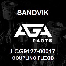 LCG9127-00017 Sandvik COUPLING,FLEXIB | AGA Parts