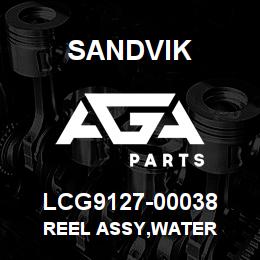 LCG9127-00038 Sandvik REEL ASSY,WATER | AGA Parts