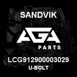 LCG912900003029 Sandvik U-BOLT | AGA Parts