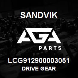 LCG912900003051 Sandvik DRIVE GEAR | AGA Parts