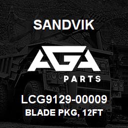 LCG9129-00009 Sandvik BLADE PKG, 12FT | AGA Parts