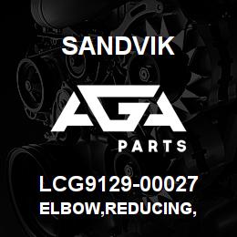 LCG9129-00027 Sandvik ELBOW,REDUCING, | AGA Parts