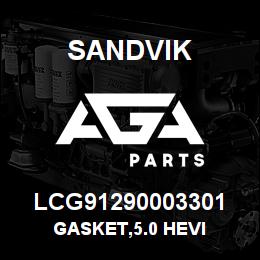 LCG91290003301 Sandvik GASKET,5.0 HEVI | AGA Parts
