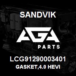 LCG91290003401 Sandvik GASKET,4.0 HEVI | AGA Parts