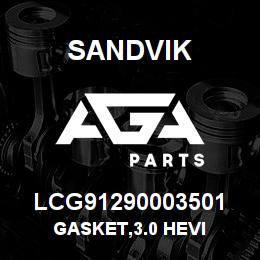 LCG91290003501 Sandvik GASKET,3.0 HEVI | AGA Parts