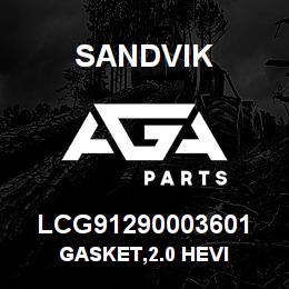 LCG91290003601 Sandvik GASKET,2.0 HEVI | AGA Parts