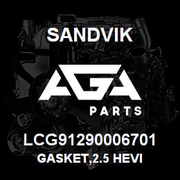 LCG91290006701 Sandvik GASKET,2.5 HEVI | AGA Parts