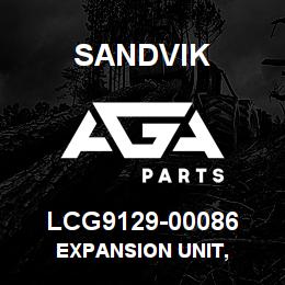 LCG9129-00086 Sandvik EXPANSION UNIT, | AGA Parts