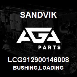 LCG912900146008 Sandvik BUSHING,LOADING | AGA Parts