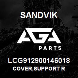 LCG912900146018 Sandvik COVER,SUPPORT R | AGA Parts