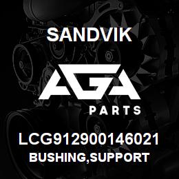 LCG912900146021 Sandvik BUSHING,SUPPORT | AGA Parts